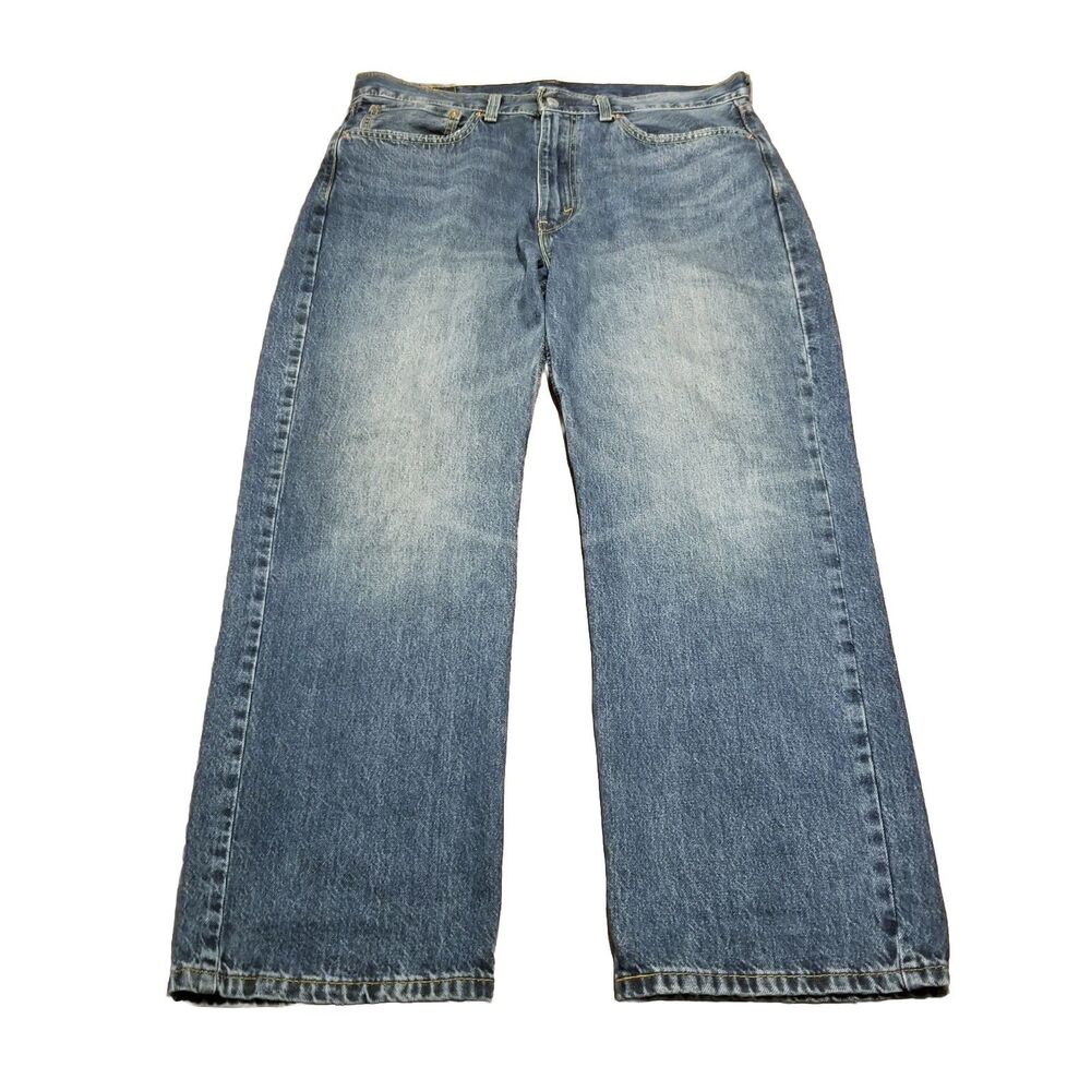 Levi's 565 Jeans Men's Size 34x30 Loose Straight Fit Denim 100% Cotton (37×29)